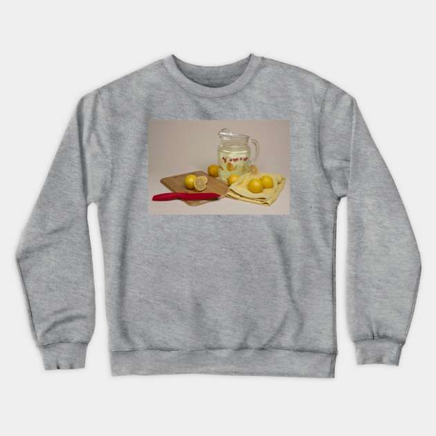 Lemonade Crewneck Sweatshirt by SpillProofLiquid